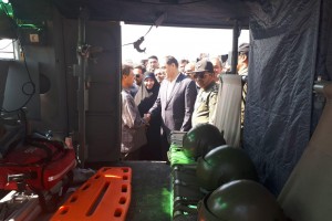 پایگاه اورژانس هوایی نیشابور با حضور وزیر بهداشت افتتاح شد
