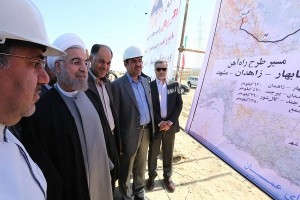 پیشرفت ۳۴درصدی خطآهن چابهار-زاهدان