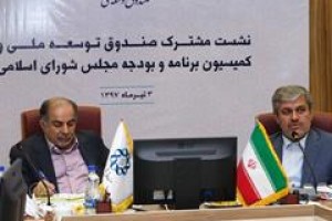 برگزاری نشست مشترک هیات عامل صندوق توسعه ملی با کمیسیون برنامه و بودجه مجلس