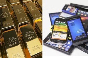 جزئیات واردات طلا و موبایل در ۴ ماه نخست امسال