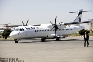پنج فروند هواپیمای ای تی آر جدید فردا به تهران می آید